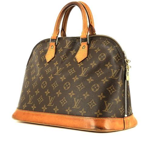 borsa donna marrone manico turchese e marrone louis vuitton|Borsa Louis Vuitton Alma 414627 .